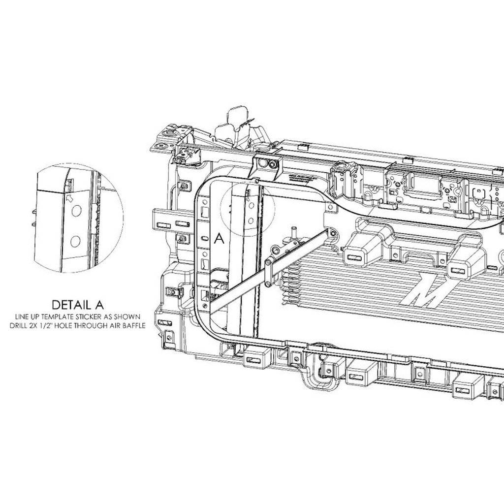MISHIMOTO MMTC-K2-14 Охолоджувач трансмісії для CHEVROLET Silverado 1500 V8, 2014+ Photo-8 