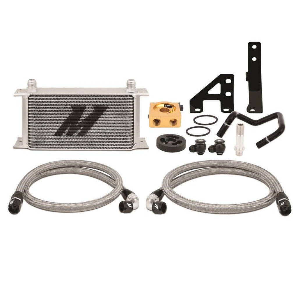 MISHIMOTO MMOC-WRX-15 Комплект масляного радіатора SUBARU WRX, чорний, 2015+ Photo-6 