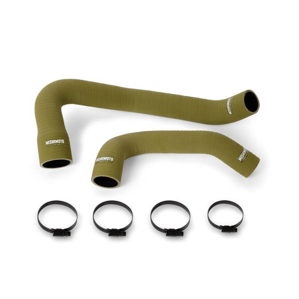 MISHIMOTO MMHOSE-WR6-97OD Комплект силіконових шлангів Olive Drab для JEEP Wrangler 6 Cyl, 1997-2006 Photo-0 
