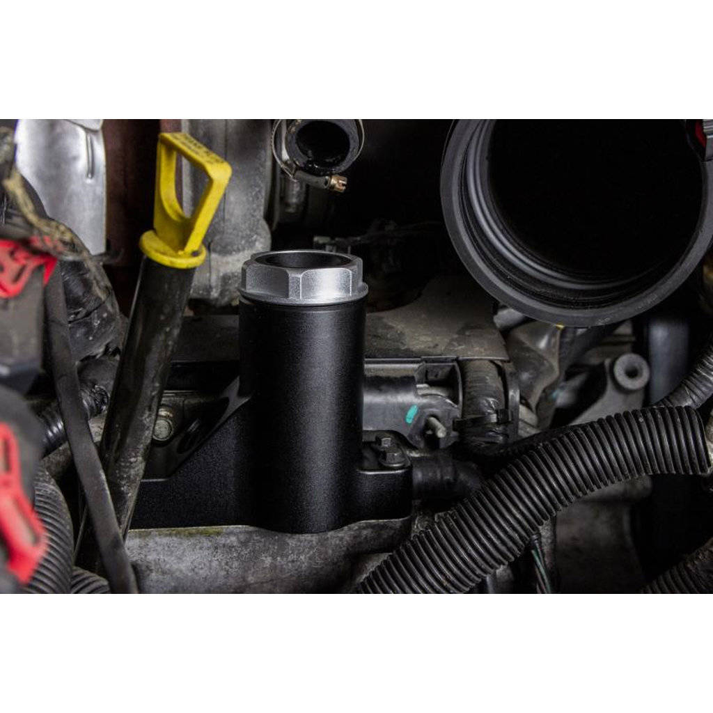 MISHIMOTO MMBCC-F2D-08BE Комплект масляного уловлювача з перегородками для FORD 6.4L Powerstroke, 2008-2010 Photo-6 