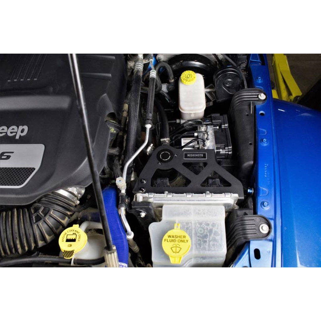 MISHIMOTO MMBCC-WR6-12PBE2 Масляний уловлювач з перегородками для JEEP Wrangler JK 2012-2018 Photo-8 