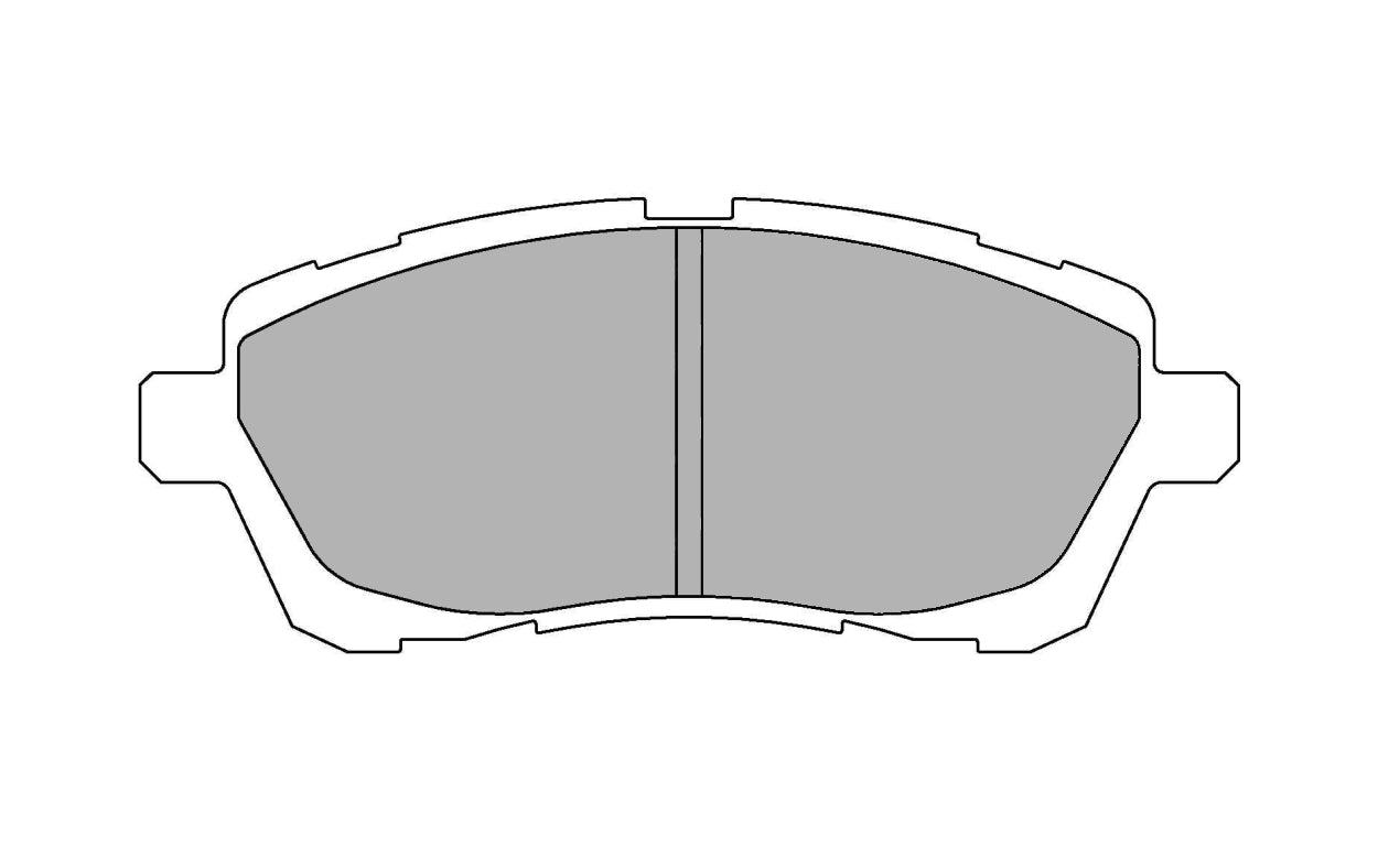 FERODO FCP4426H DS2500 Колодки перед для FORD FIESTA 2008 +/MAZDA 2/SUZUKI SWIFT 2012+ Photo-0 