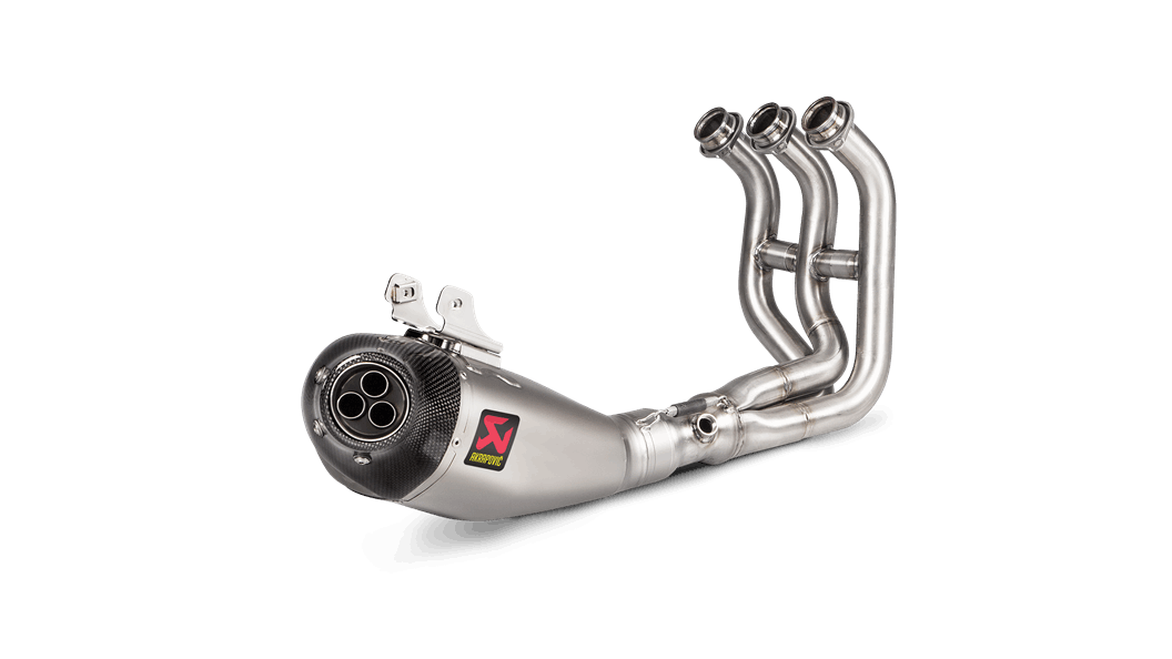 AKRAPOVIC S-Y9R8-HEGEHT Вихлопна система Racing Line (Titanium) Yamaha MT-09/FZ-09/XSR900 2015 - 2020 Photo-0 