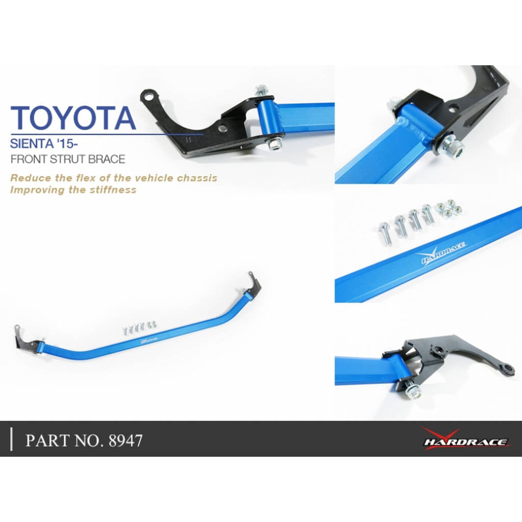 HARDRACE 8947 Передня розпірка стійки для TOYOTA SIENTA 16- Photo-4 