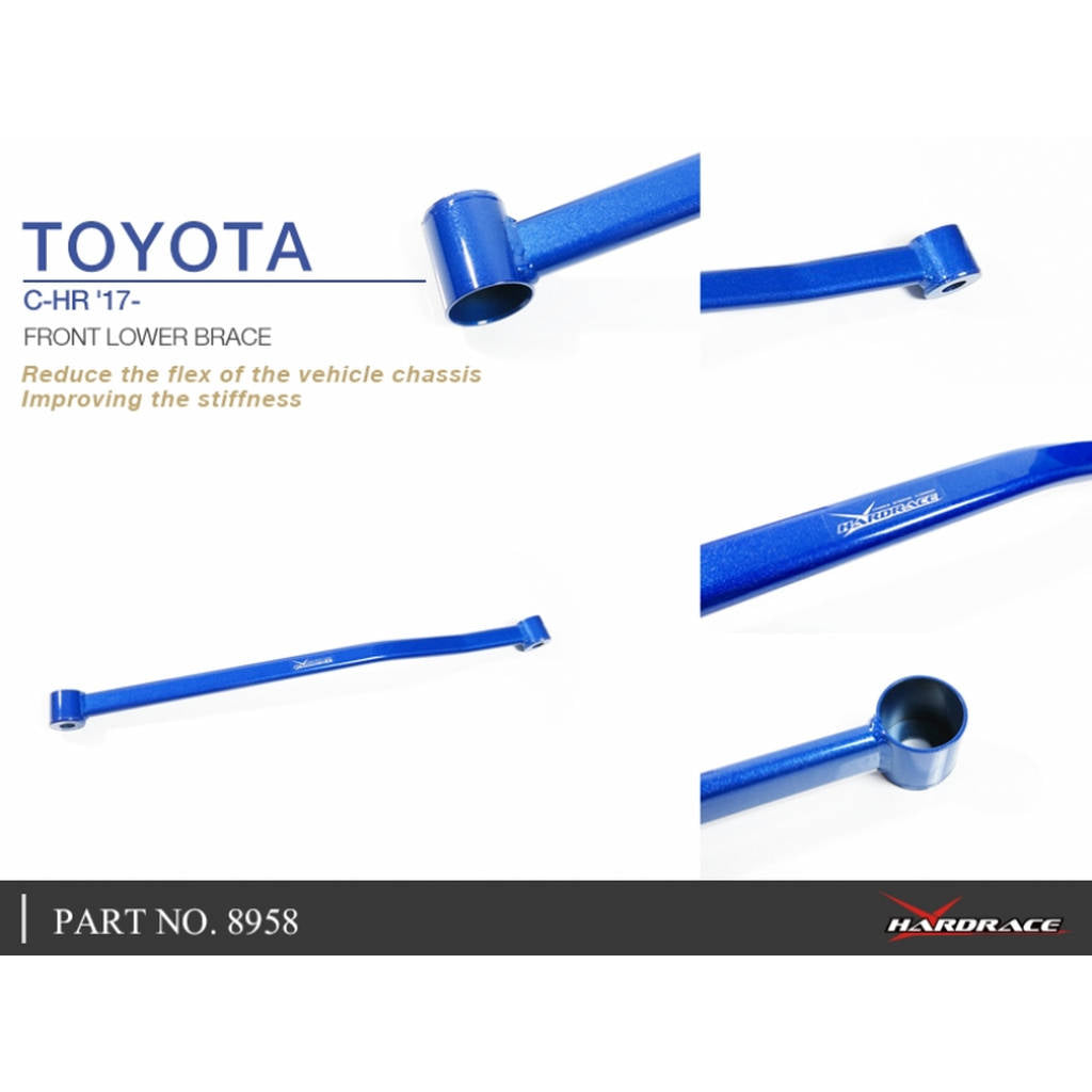 HARDRACE 8958 Передній нижній кронштейн для TOYOTA C-HR 17- Photo-2 
