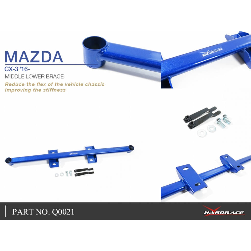 HARDRACE Q0021 Середня нижня скоба для MAZDA CX3 16- Photo-2 