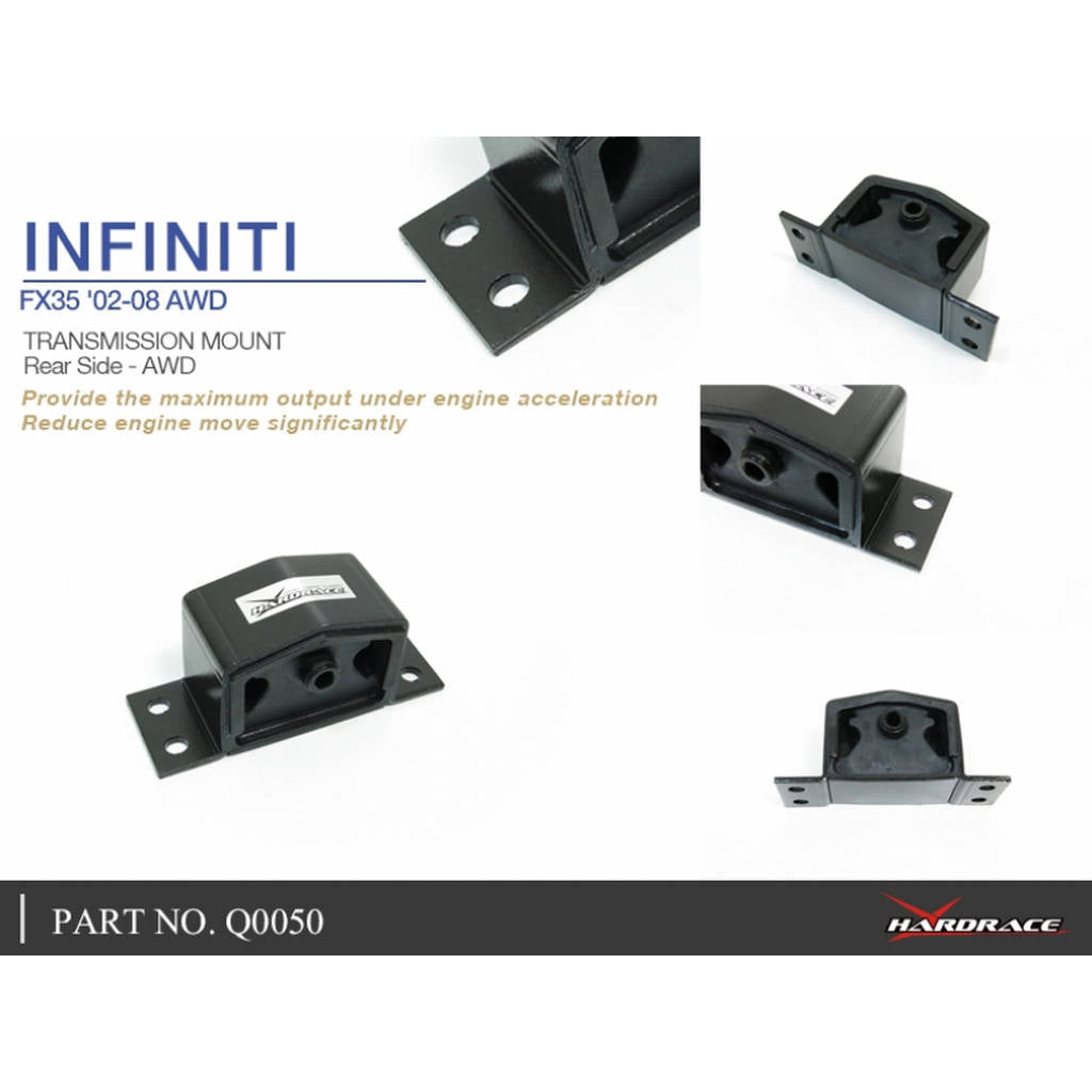 HARDRACE Q0050 Подушка двигуна INFINITI FX35 S50 03-08 Photo-4 