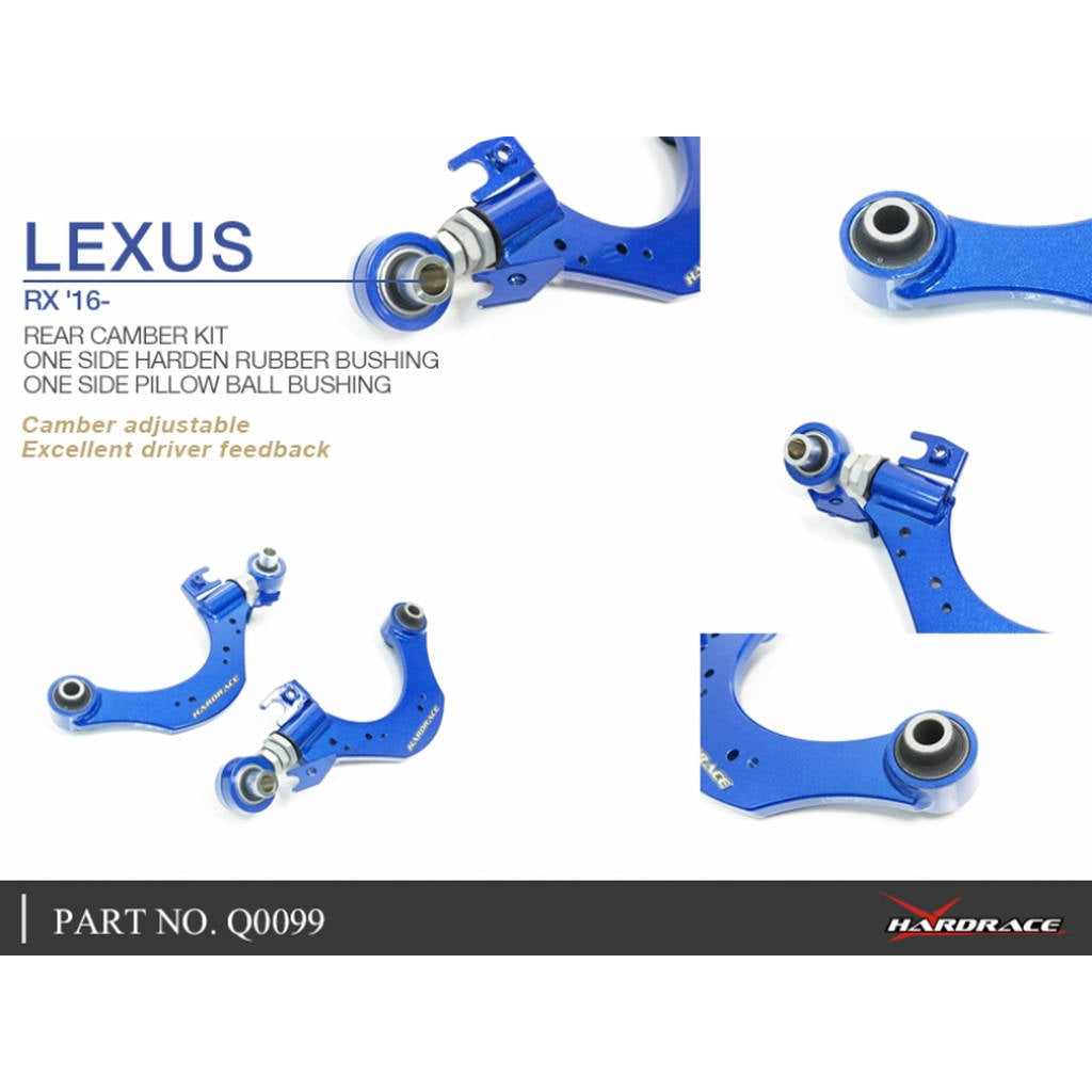 HARDRACE Q0099 К-т регульованого розвалу для LEXUS RX AL20 16- Photo-4 