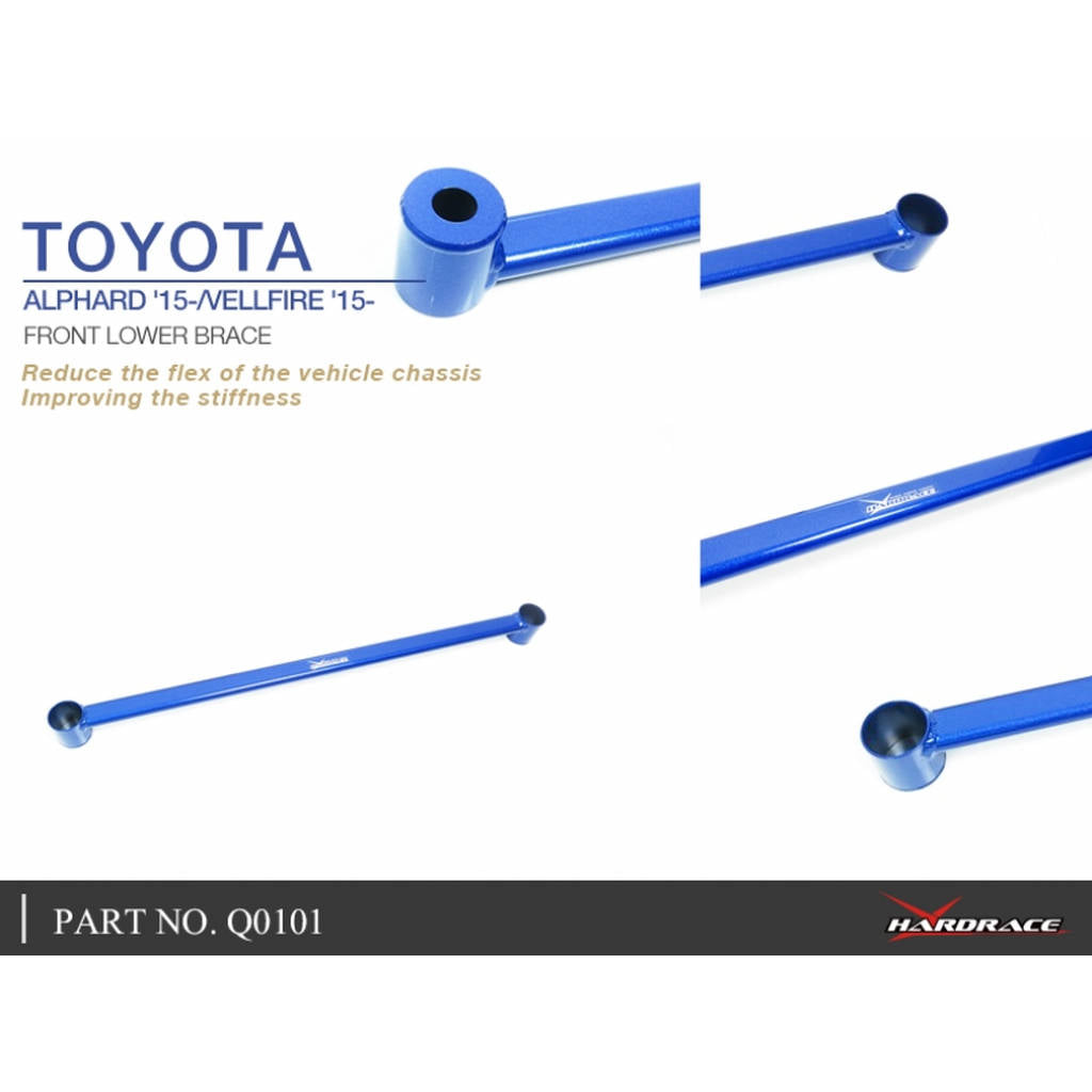 HARDRACE Q0101 Передній нижній кронштейн для TOYOTA ALPHARD GGH30 15- Photo-5 
