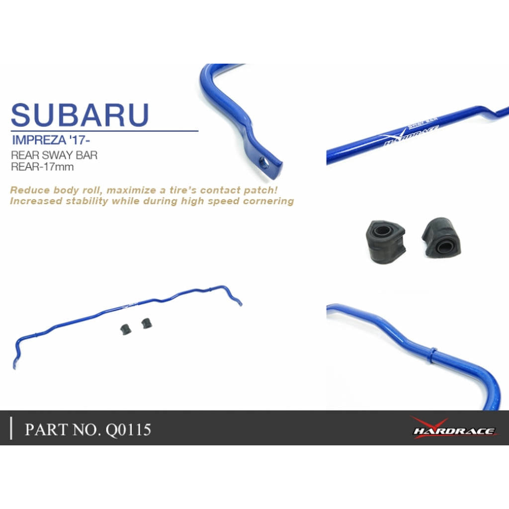 HARDRACE Q0115 Стабілізатор SUBARU IMPREZA GK/GT 17- Photo-5 