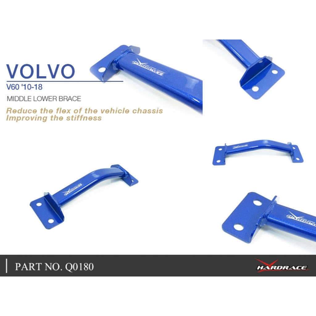 HARDRACE Q0180 Середній нижній кронштейн для VOLVO V60 Photo-5 