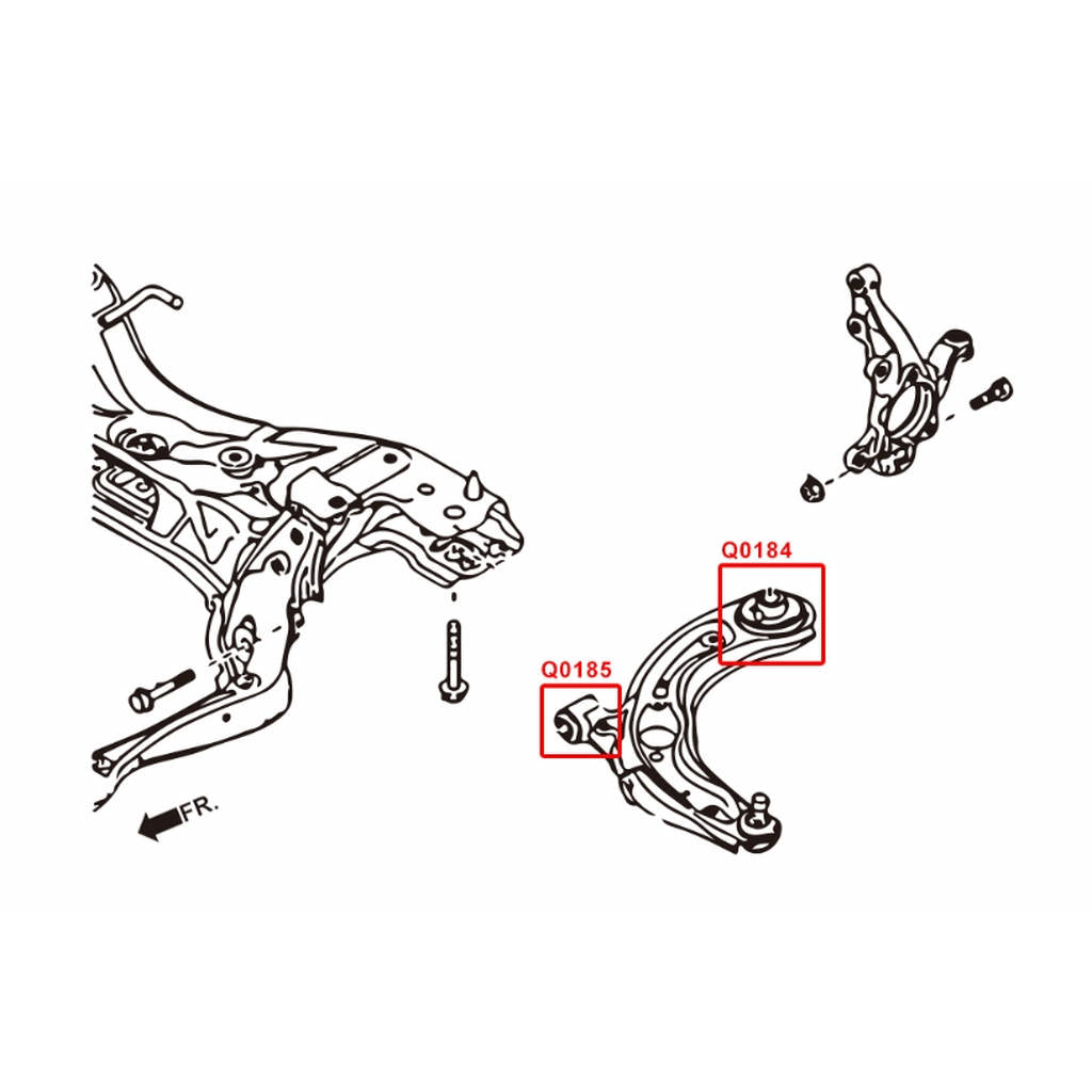 HARDRACE Q0185 Втулка для MAZDA 2 DJ 14- Photo-5 