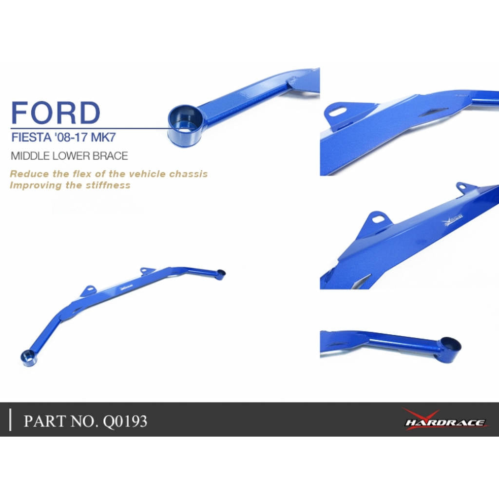 HARDRACE Q0193 Середній нижній кронштейн для FORD FIESTA 13- Photo-5 