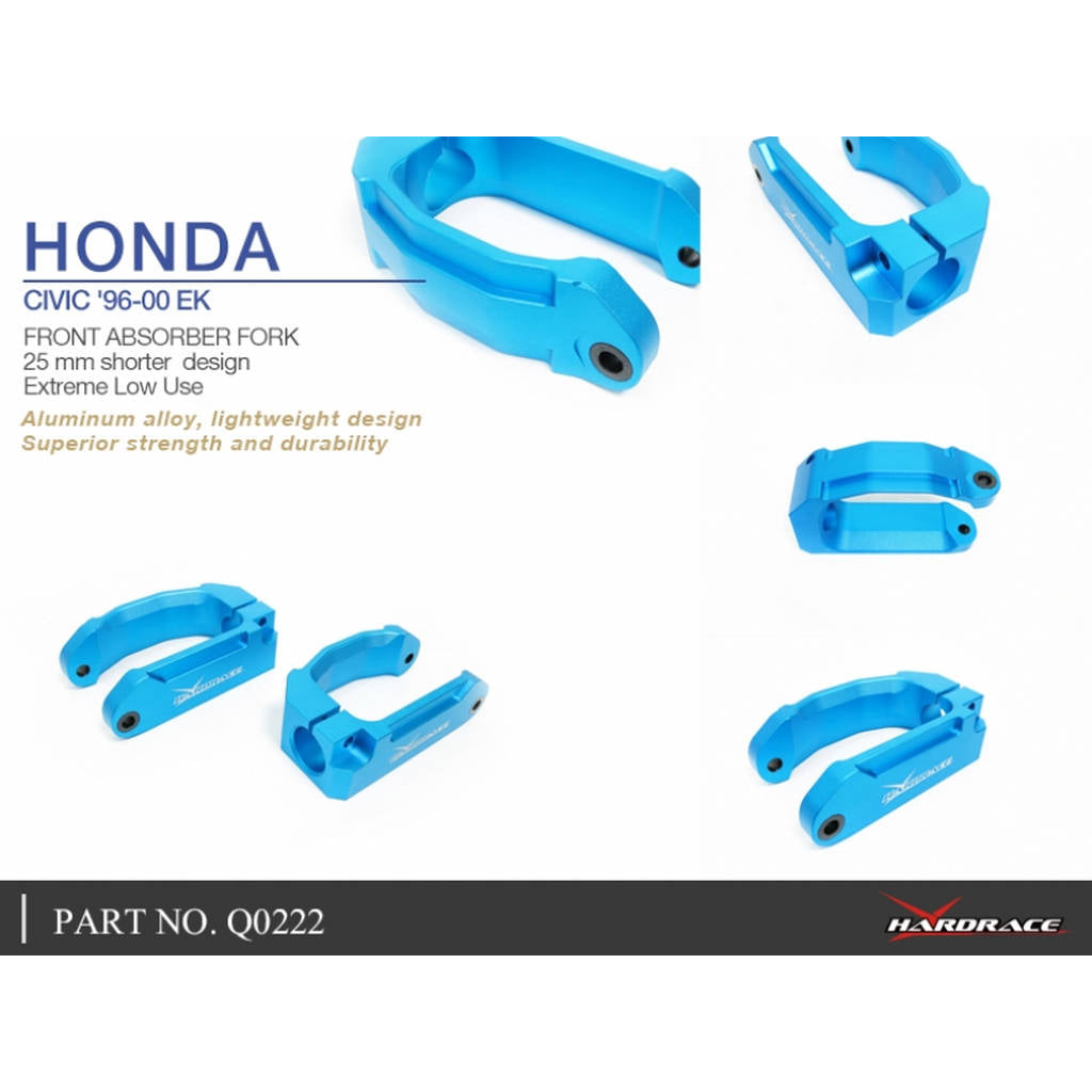 HARDRACE Q0222 Кріплення стійки для HONDA CIVIC EJ9/EK1/2/3/4/5/8/9/EM1 96-00 Photo-5 