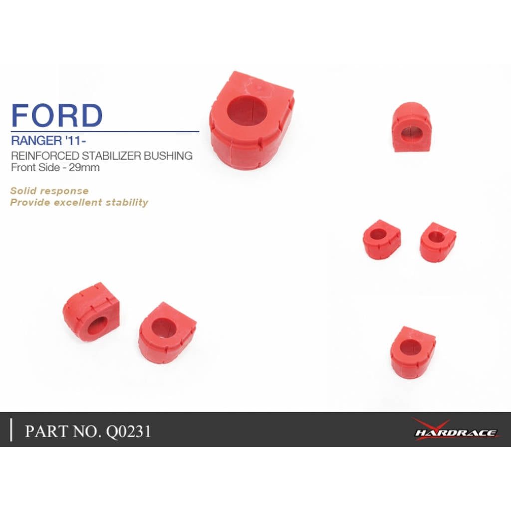HARDRACE Q0231 Втулка стабілізатора для FORD RANGER T6 11- Photo-4 