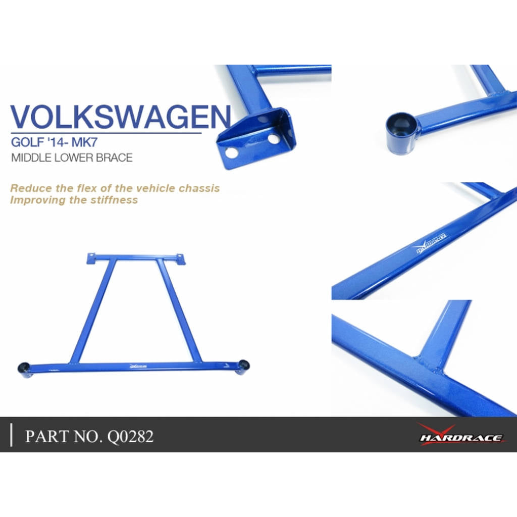 HARDRACE Q0282 Середній нижній кронштейн для VW GOLF MK7 14- Photo-5 