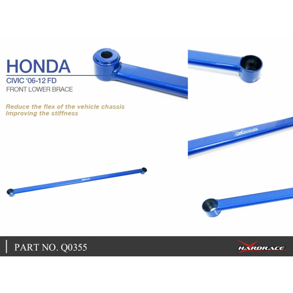 HARDRACE Q0355 Передній нижній кронштейн для HONDA CIVIC 8TH 06-12 Photo-5 