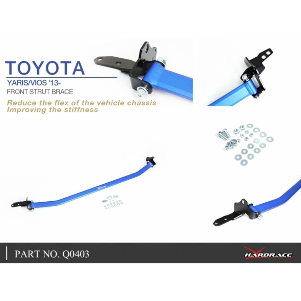 HARDRACE Q0403 Передня розпірка стійки для TOYOTA YARIS XP150 13- Photo-6 
