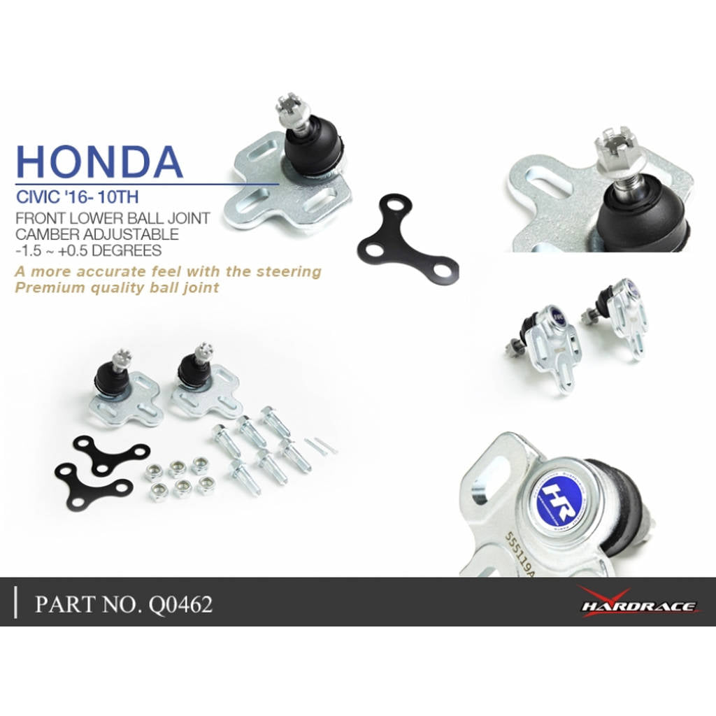 HARDRACE Q0462 Кульовий шарнір RC для HONDA CIVIC FC/10TH 16- Photo-6 