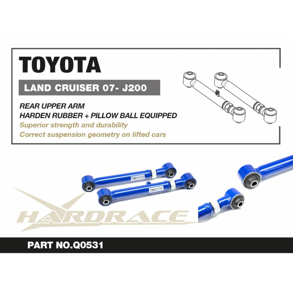 HARDRACE Q0531 Важелі 4X4 для TOYOTA LAND CRUISER J200 07- Photo-1 