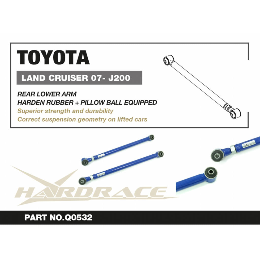 HARDRACE Q0532 Важелі 4X4 для TOYOTA LAND CRUISER J200 07- Photo-1 