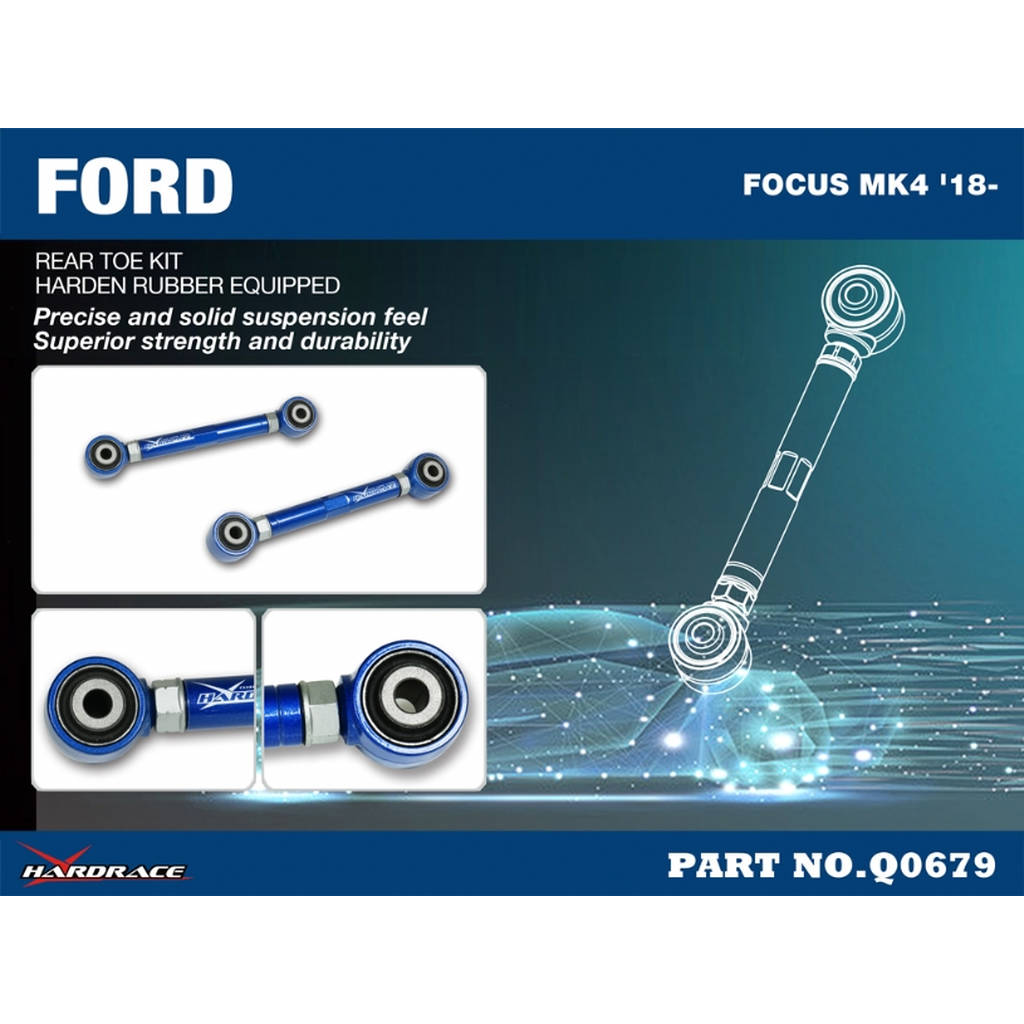 HARDRACE Q0679 К-т регульованого розвалу для FORD FOCUS MK4 19- Photo-1 