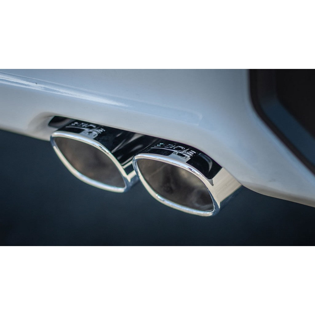 BORLA 140784 Вихлопна система Cat-Back "ATAK" 3.5", 2.75 D SQ RL AC 3.5" x 3.28" SQ x 5.42" CHEVROLET SILVERADO 1500 6.2L V8 AT Photo-2 