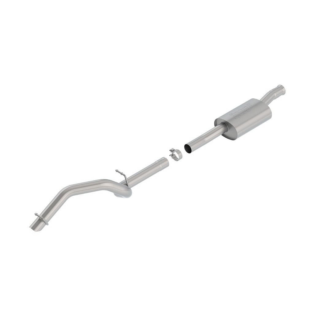 BORLA 140787 Вихлопна система Cat-Back S-Type, 2.75" (наконечник загорнутий донизу 2.75") для JEEP Wrangler 2.0L (JLU) 2018- Photo-0 