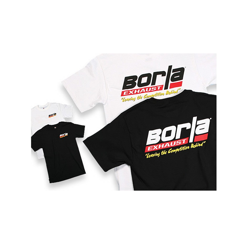 BORLA 21196 ФутболкаS with BORLA MOTORSPORTS LOGO, MEN Black, Size Medium Photo-0 