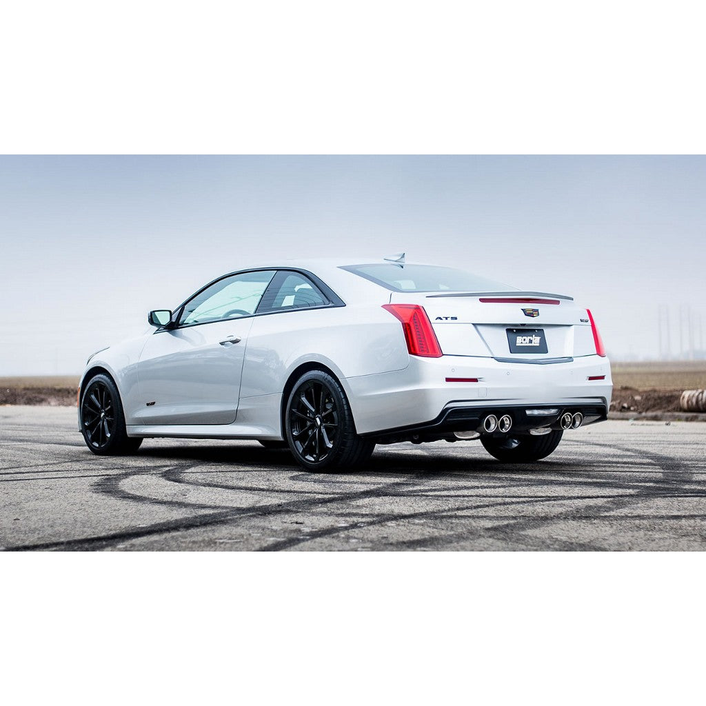 BORLA 140692 Вихлопна система Cat-Back "S-Type" 2.75" D RD RL AC 4"RD x 6.25" CADILLAC ATS-V 3.6L TT V6 AT Photo-2 