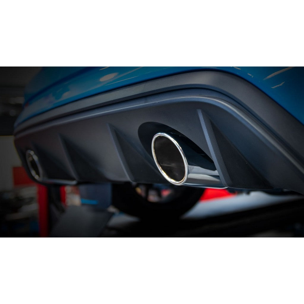 BORLA 140730 Вихлопна система Cat-Back "ATAK" 3", 2.25" S RD RL AC 4" RD x 8" FORD FOCUS RS 2.3L MT AWD 5DR хетчбек 16-18 Photo-2 