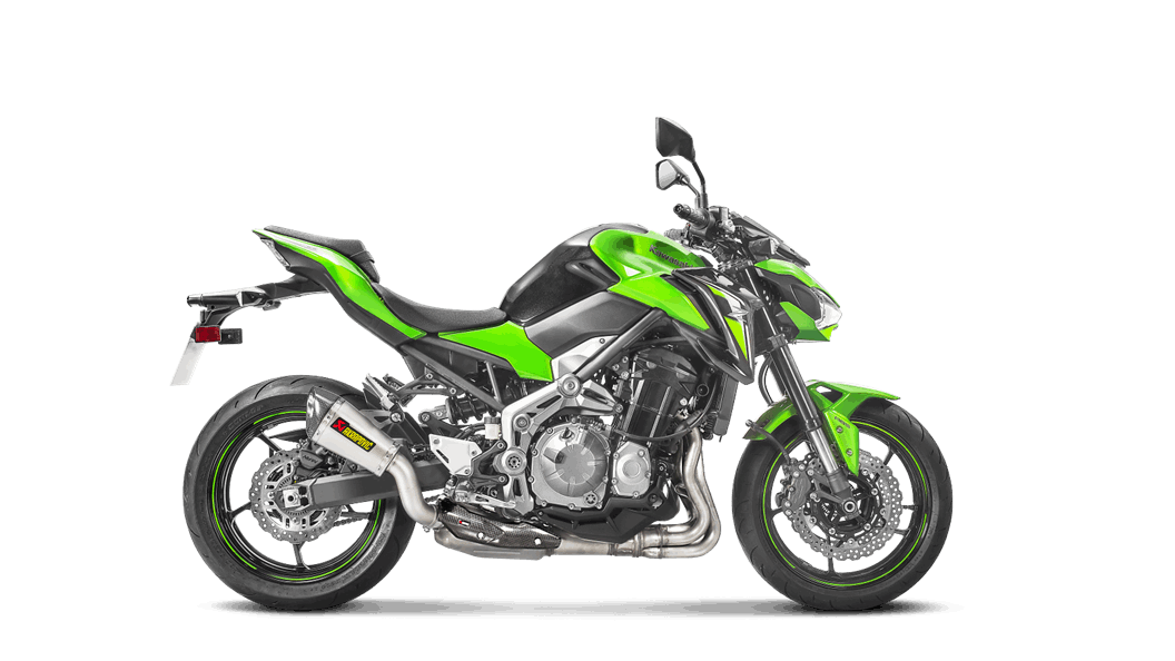 AKRAPOVIC s-K9SO4-ASZT Вихлопна система Slip-On Line (Titanium) Kawasaki Z900 2017-19 / Z900 A2 2018-2021 Photo-2 