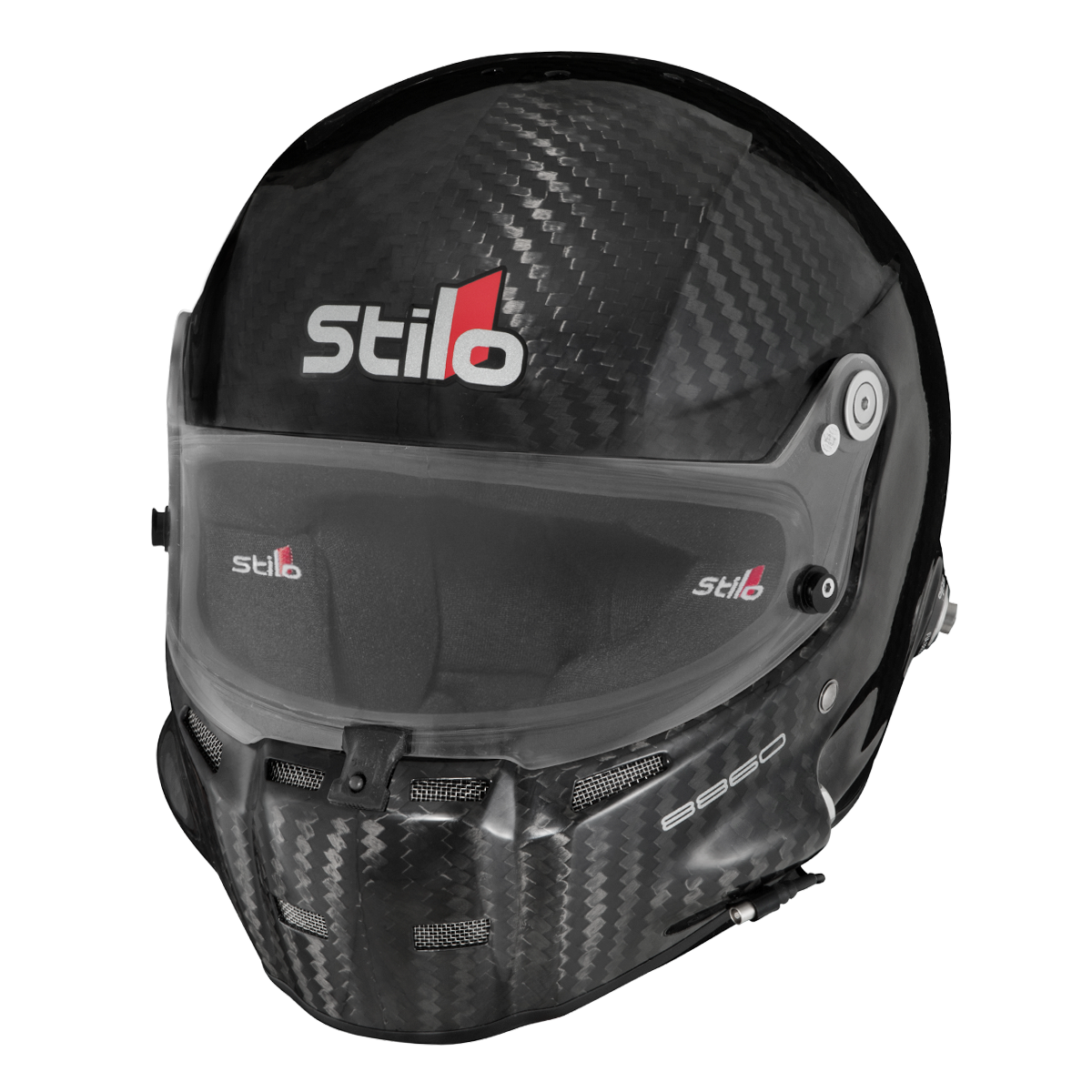 STILO AA0700CG1R59 Шолом закритий ST5F Carbon Turismo вбудований мікрофон FIA 8860-2018, HANS, розмір 59 Photo-1 