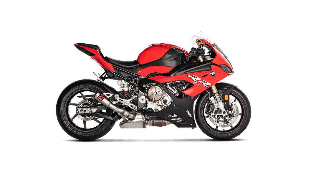 AKRAPOVIC S-B10SO11 - CBT Вихлопна система Slip-On (Titanium) BMW S 1000 RR 2019-2021 / S 1000 R 2021 Photo-1 