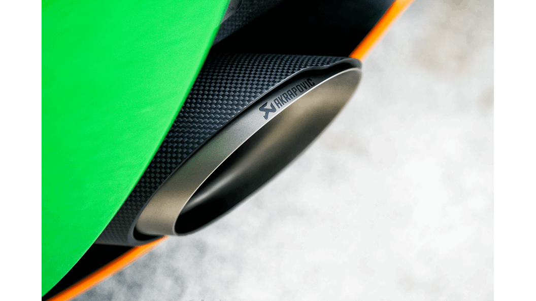 AKRAPOVIC S-MC/TI/3 Задня частина вихлопної системи Slip-On MCLAREN 570S/570S SPIDER/570GT 2016 Photo-5 