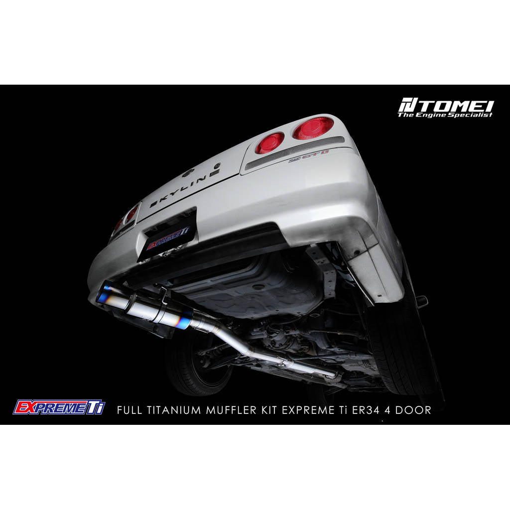 TOMEI TB6090-NS06B Тітанова вихлопна система EXPREME Ti ER34 4 DOOR Photo-3 