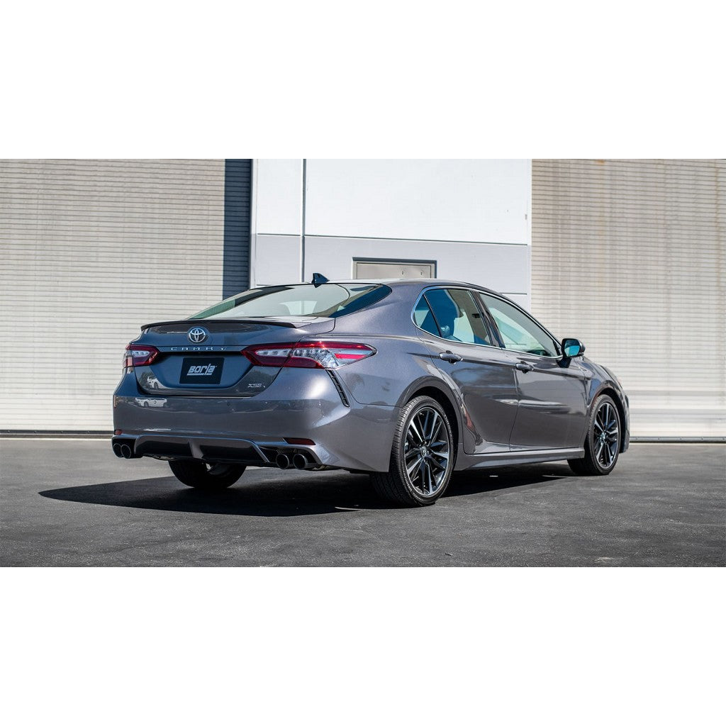BORLA 140823BC Вихлопна система S-TYPE "для CAMRY XSE '18 -'20 3.5L V6 AT TIP: 4" RD X 8.0 " Photo-1 