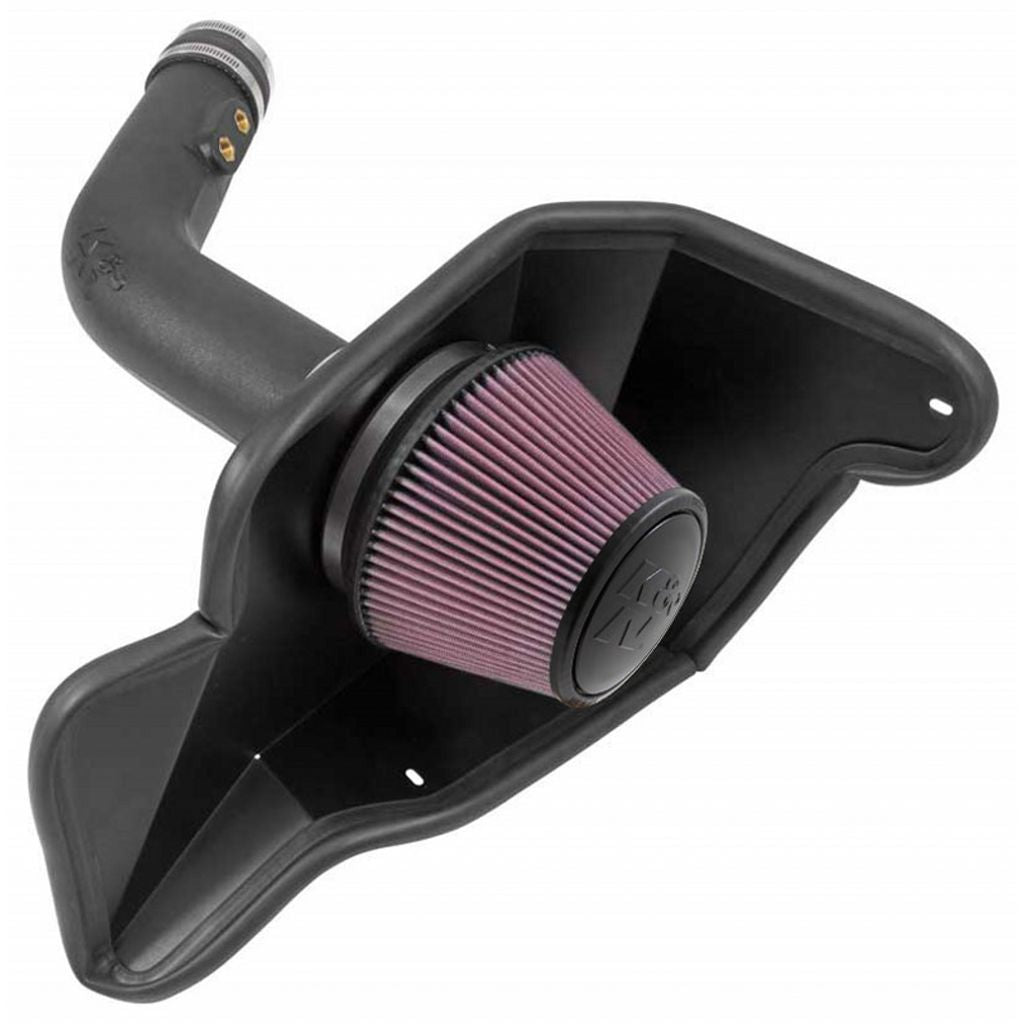 K&N 57-2594 Система спортивного повітряного фільтра для FORD MUSTANG V6-3.7L F/I, 2015-2017 Photo-0 