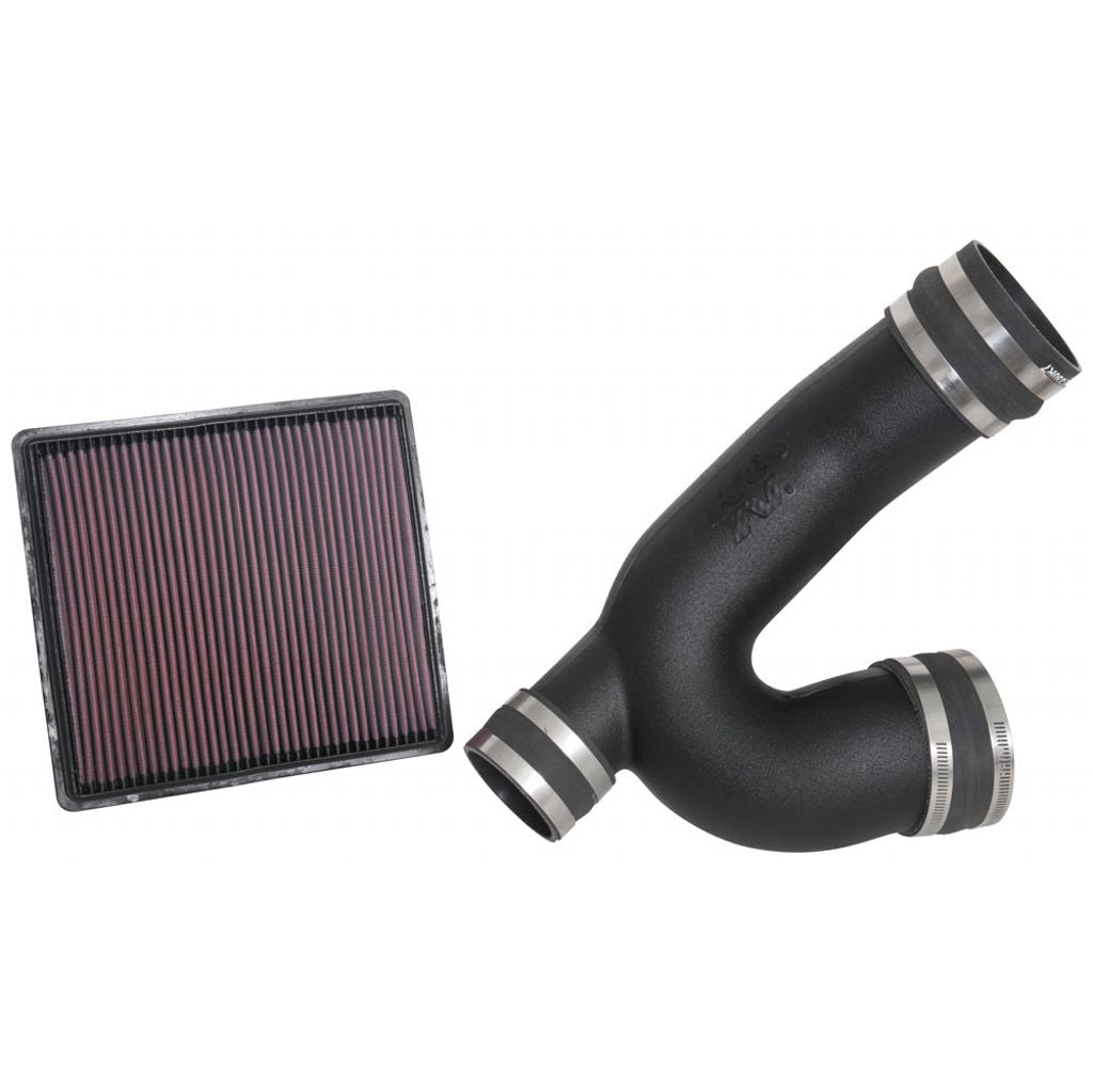 K&N 57-2601 Система спортивного повітряного фільтра для FORD F150 ECOBOOST V6-3.5L F/I, 2018-2019 Photo-0 