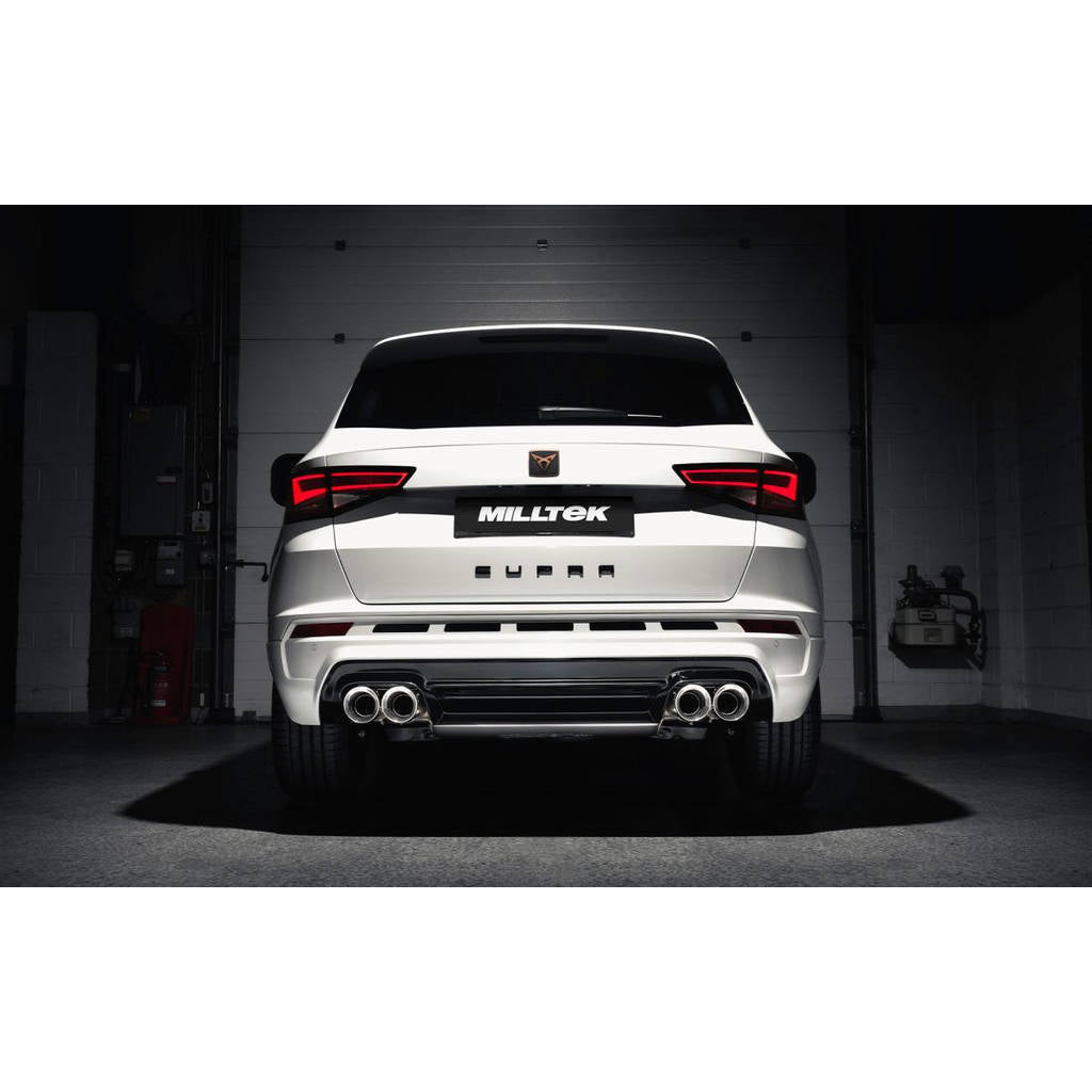 MILLTEK SSXSE223 кат-Бек Quad 100mm GT100 SEAT Ateca Cupra 300 4Drive (GPF/OPF Models Only) Photo-2 