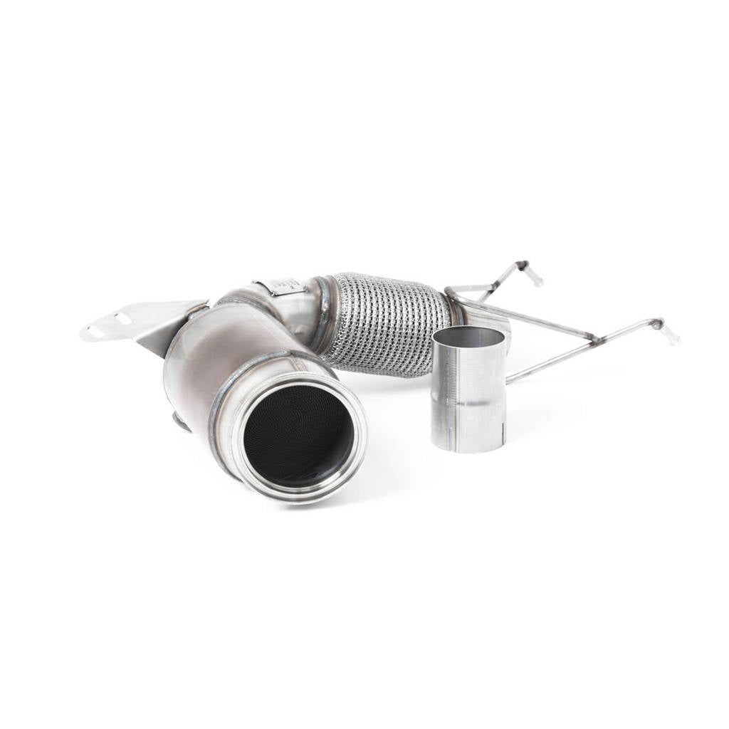 MILLTEK SSXM450 Даунпайп великого діаметру і каталізатор Hi-Flow Sports для MINI Mk3 (F55) MINI COOPER S 2.0 Turbo LCI тільки з GPF/OPF Photo-0 