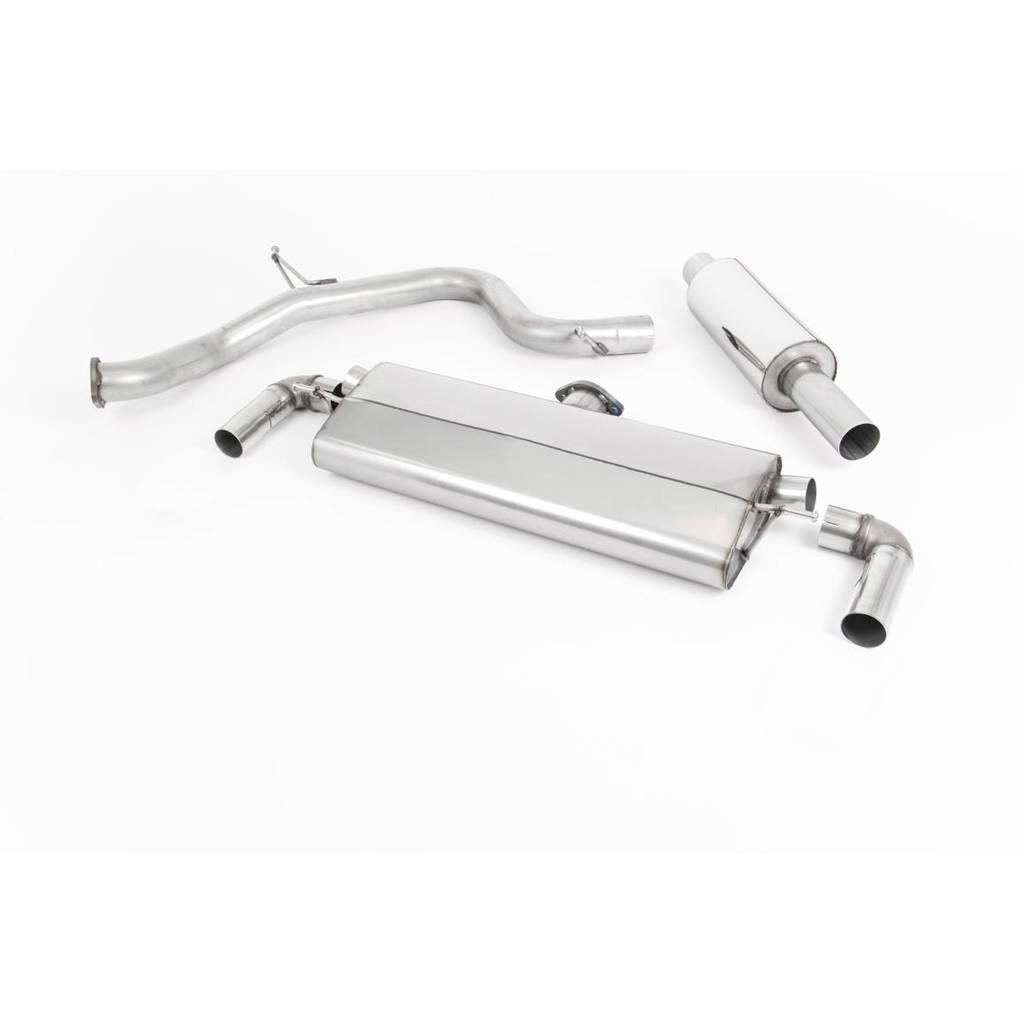 MILLTEK SSXSE230 Кат-бек 152x76mm Oval SEAT Leon Cupra 290 3 & 5 Door Hatch (GPF / OPF) Photo-0 