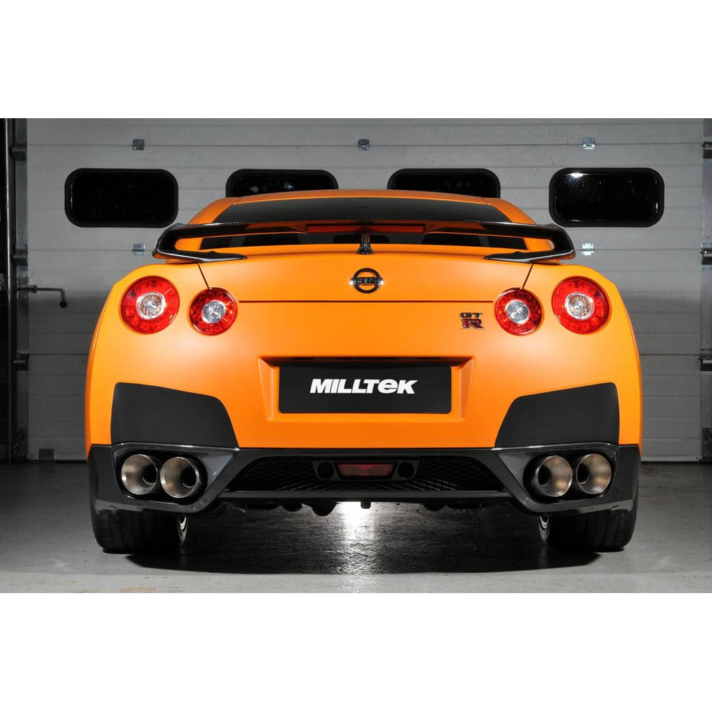 MILLTEK SSXNI026 Primary Кат-бек Quad 127mm GT127 NISSAN GT-R R35 Photo-2 