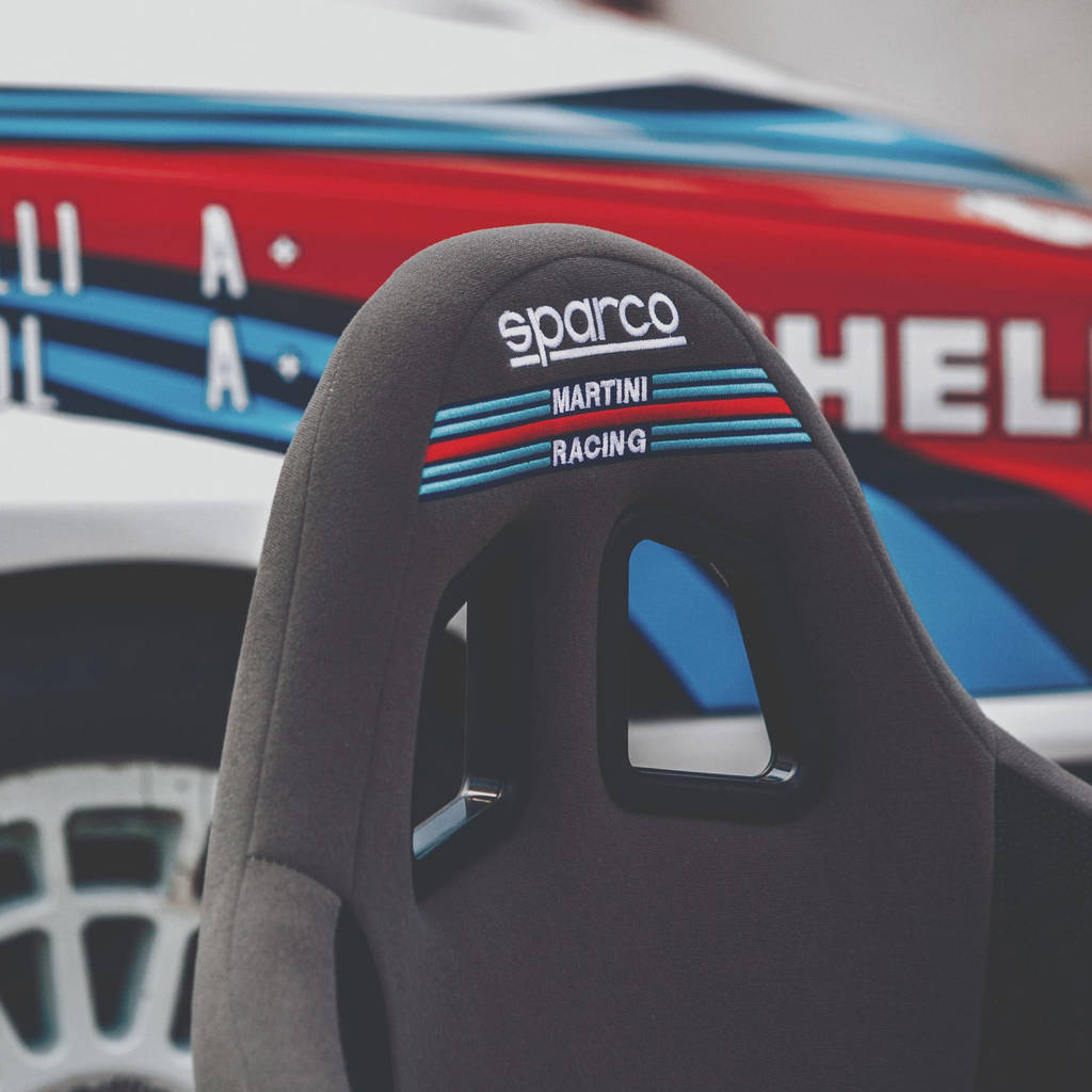 SPARCO 008016RMRGR Крісло для автоспорту PRO 2000 QRT MARTINI RACING, FIA 8855-1999, сіре, розмір L Photo-2 