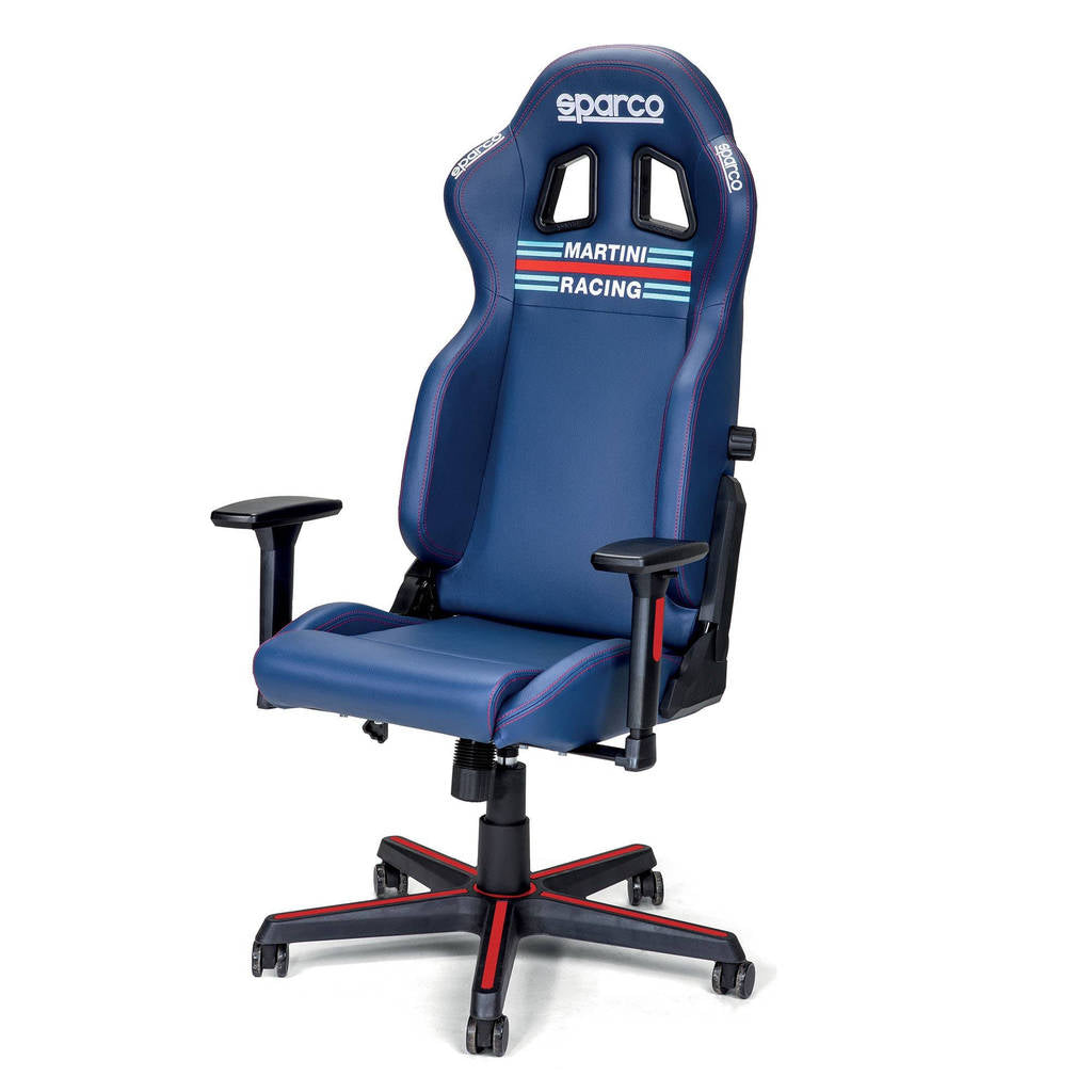 SPARCO 00998SPMR Офісне крісло/сидіння R100 MARTINI RACING, чорне Photo-1 