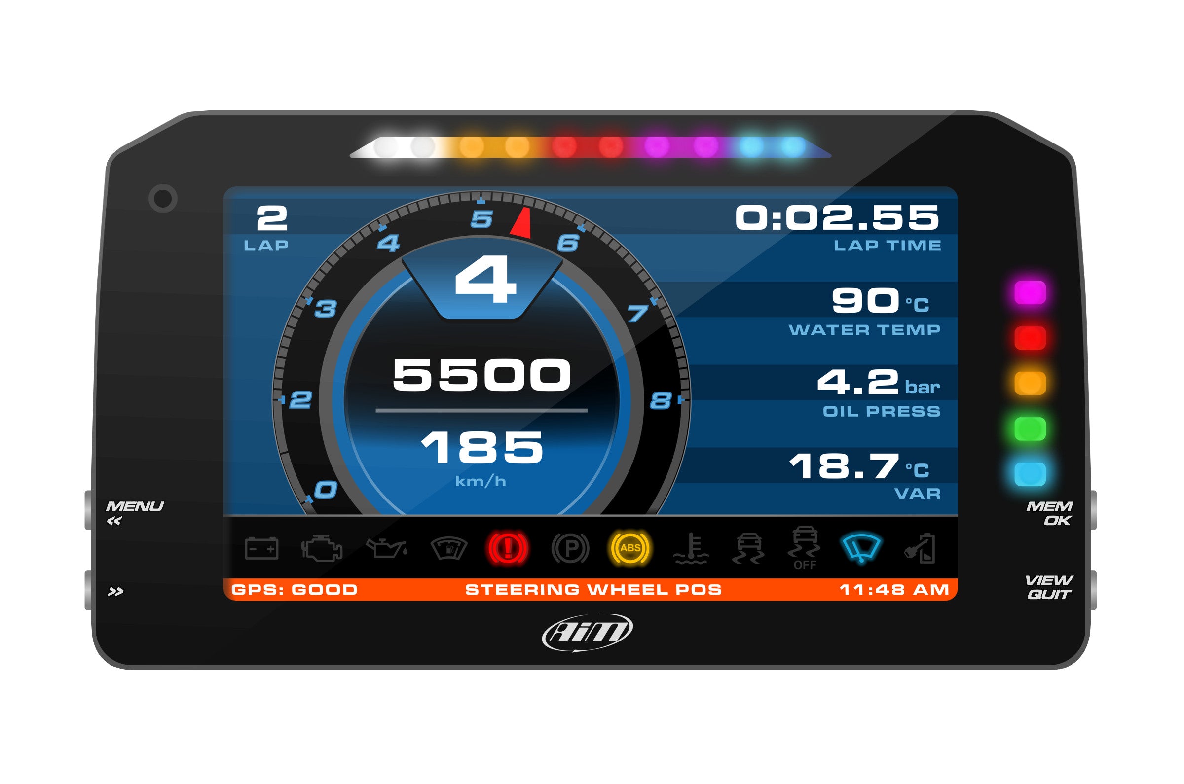 AIM XA6MXPA20G1 Панель приладів MXP + GPS Модуль (Кабель 2м) + 37-контактний стандартний джгут Photo-0 