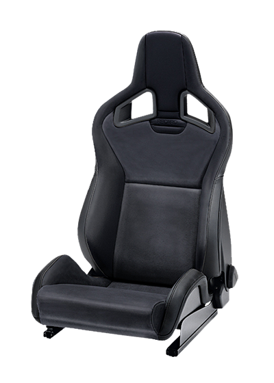 RECARO 411.10.1785 Крісло ліве Sportster CS SAB з підігрівом, чорна шкіра Photo-0 