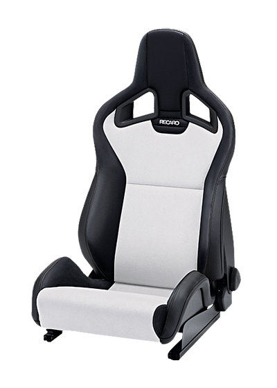 RECARO 411.10.1588 Крісло ліве Sportster CS SAB з підігрівом, чорний кож.зам/срібна вставка Photo-0 