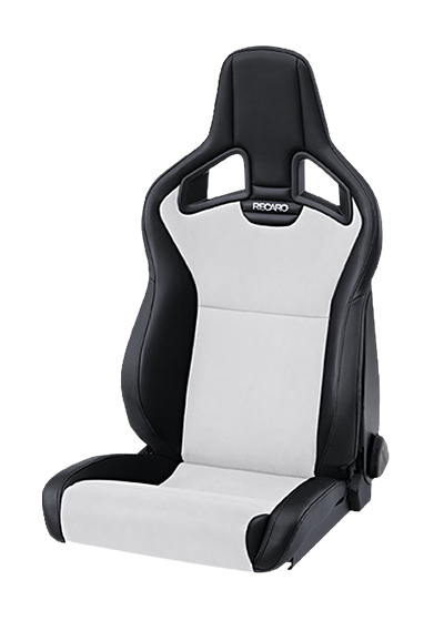 RECARO 414.10.1588 Крісло ліве Cross Sportster CS з підігрівом Artificial leather black/Dinamica silver Photo-0 