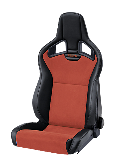 RECARO 414.10.1585 Крісло ліве Cross Sportster CS з підігрівом Artificial leather black/Dinamica red Photo-0 